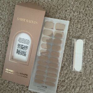✨ Sassy Saints UV-Free Gel Nail Wraps – Naked Ambition ✨